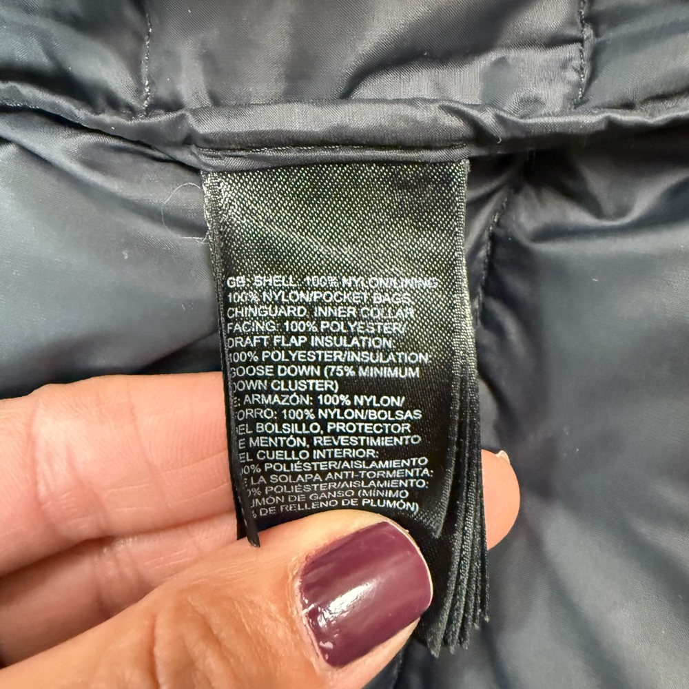 North face parka black size s - Picture 7 of 8
